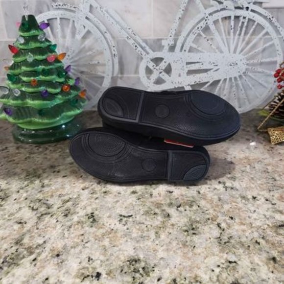 NWT Wonder Nation Toddler Girls Slouch Black Glitter Boots - Picture 6 of 7